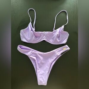 Blackbough Swim Lilac Purple Bikini Set
